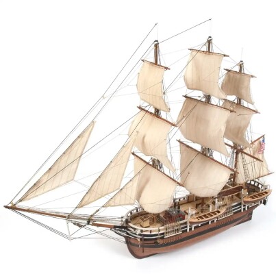 Scale wooden model 1/60 American Whaler Essex OcCre 12006 детальное изображение Корабли Модели из дерева