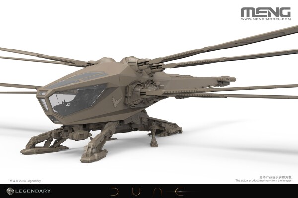 Scale model 1/72 Dune Atreides Ornithopter Meng DS-007 детальное изображение Фантастика Космос