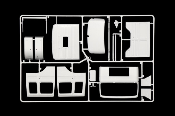 Сборная модель 1/24 грузовой автомобиль / тягач Ман F8 19.321 4x2 Италери 3946 детальное изображение Грузовики / прицепы Гражданская техника
