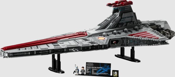 Constructor LEGO Star Wars Republican star cruiser of the Venator class 75367 детальное изображение Star Wars Lego