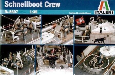 S-100 Schnellboot Crew детальное изображение Фигуры 1/35 Фигуры