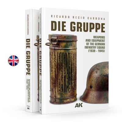 Книга DIE GRUPPE - Вооружение и снаряжение немецкого пехотного отделения (1939 – 1945) AK-interactiv детальное изображение Обучающая литература Книги