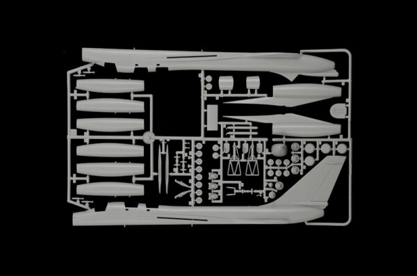 Збірна модель 1/72 Літак B-58 Hustler Italeri 1142 детальное изображение Самолеты 1/72 Самолеты