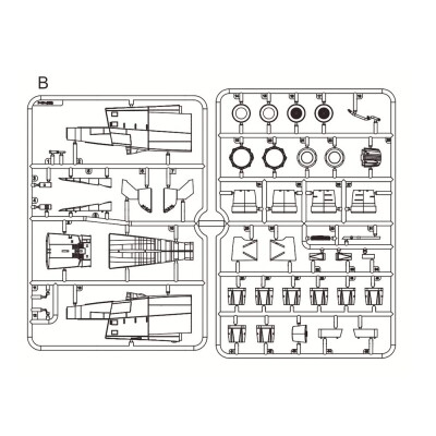 Збірна модель 1/48 Літак F-101A/C Voodoo  Zimi KH80115 детальное изображение Самолеты 1/48 Самолеты