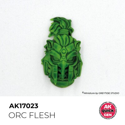 Акрилова фарба ORC FLESH / Плоть орка QUICK GEN COLOR AK-interactive AK 17023 детальное изображение Акриловые краски Краски