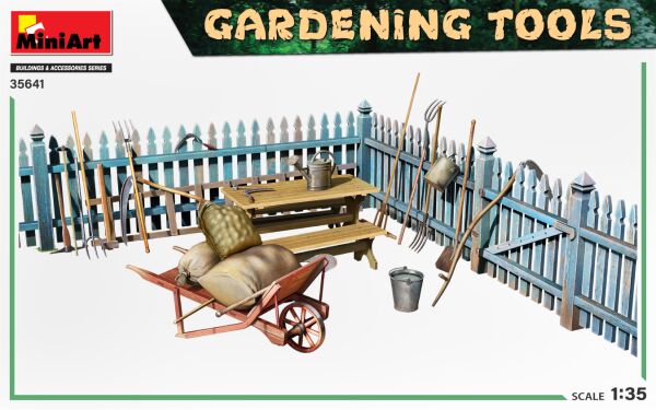 Gardening Tools детальное изображение Аксессуары 1/35 Диорамы