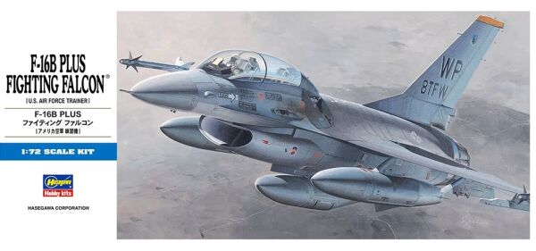 Сборная модель самолета F-16B PLUS FIGHTING FALCON D14 1:72 детальное изображение Самолеты 1/72 Самолеты