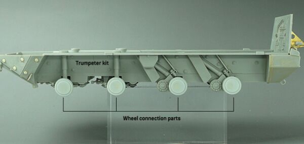 US M1126 Stryker XZL Sagged wheel set 2 for Stryker series детальное изображение Смоляные колёса Афтермаркет