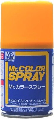 Аэрозольная краска Character Yellow / Телесный Желтый Mr.Color Spray (100 ml) S109 детальное изображение Краска / грунт в аэрозоле Краски