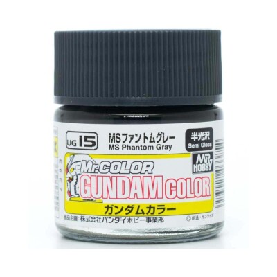 Nitro based acrylic paint Gundam Color (10ml) Phantom Grey Mr.Color UG15 детальное изображение Акриловые краски Краски