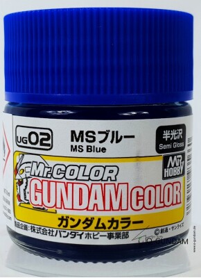 Акрилова фарба на нітро основі Gundam Color (10ml) MS  Blue / Блакитний Mr.Color UG2 детальное изображение Акриловые краски Краски