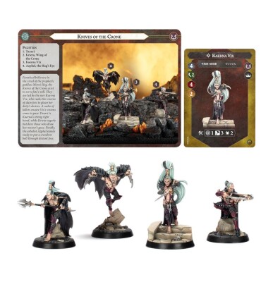 Ігровий набір Warhammer UNDERWORLDS: KNIVES OF THE CRONE детальное изображение Warhammer Underworlds WARHAMMER Age of Sigmar