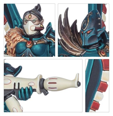 Ігровий набір Warhammer 40000 - AELDARI BATTLEFORCE: ELDRITCH RAIDERS детальное изображение Эльдары Армии Ксеносов