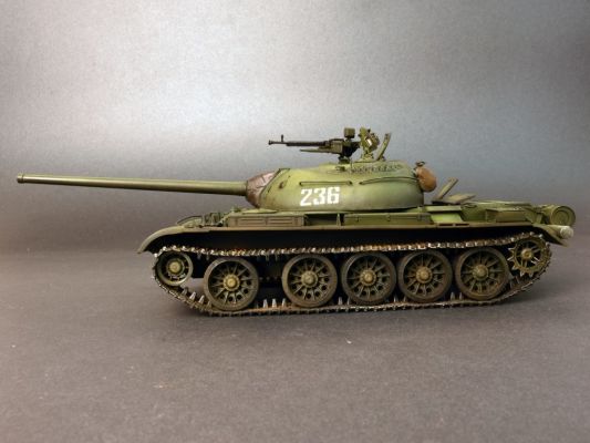 T-54-3 SOVIET MEDIUM TANK. arr. 1951 детальное изображение Бронетехника 1/35 Бронетехника