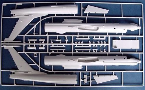 Збірна модель 1/72 Радянський літак Туполєв Ту-142МР Bear- J Trumpeter 01608 детальное изображение Самолеты 1/72 Самолеты