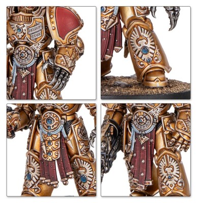 Игровой набор Warhammer 40000 - HORUS HERESY: CUSTODES - AQUILON TERMINATOR SODALITY детальное изображение Ересь Хоруса WARHAMMER 40,000