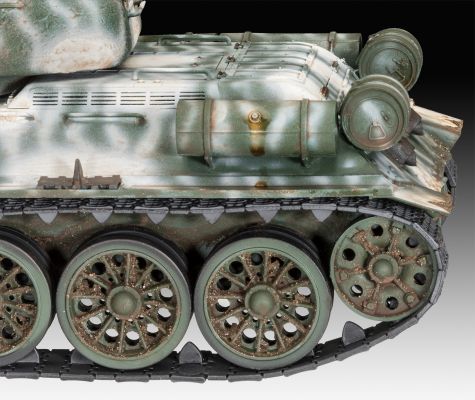 T-34/85 детальное изображение Бронетехника 1/35 Бронетехника