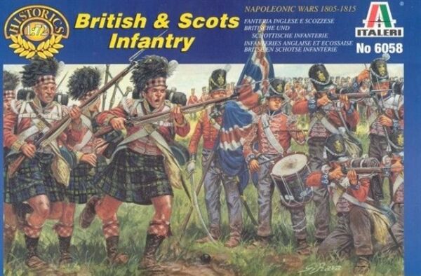 British and Scots Infantery детальное изображение Фигуры 1/72 Фигуры