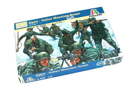 Italian Mountain Troops Alpini детальное изображение Фигуры 1/72 Фигуры