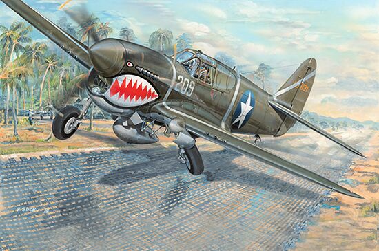 P-40F War Hawk детальное изображение Самолеты 1/32 Самолеты