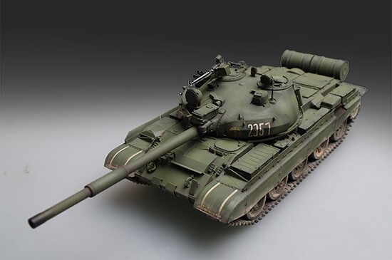 Збірна модель 1/72 Танк Т-62 БДД зразка 1984 (модифікований зразок 1972) Trumpeter 07148 детальное изображение Бронетехника 1/72 Бронетехника