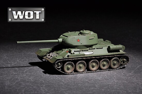 Сборная модель 1/72 Танк Т-34/85 Трумпетер 07167 детальное изображение Бронетехника 1/72 Бронетехника