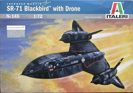 SR-71 Blackbird w/Drone детальное изображение Самолеты 1/72 Самолеты