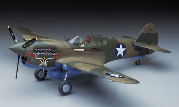 Збірна модель літака P-40E WARHAWK 1/32 детальное изображение Самолеты 1/32 Самолеты