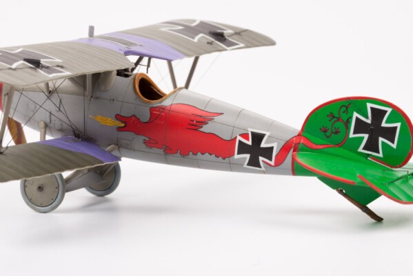 Сборная модель 1/48 Немецкий истребитель Albatros D. V Эдуард 8113 детальное изображение Самолеты 1/48 Самолеты