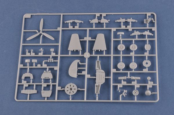 Збірна модель літака Lavochkin La-11 Fang детальное изображение Самолеты 1/48 Самолеты