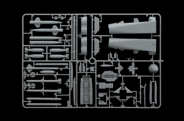 Сборная модель 1/48 Самолет Panavia Tornado IDS 311 GV RSV Italeri 2766 детальное изображение Самолеты 1/48 Самолеты