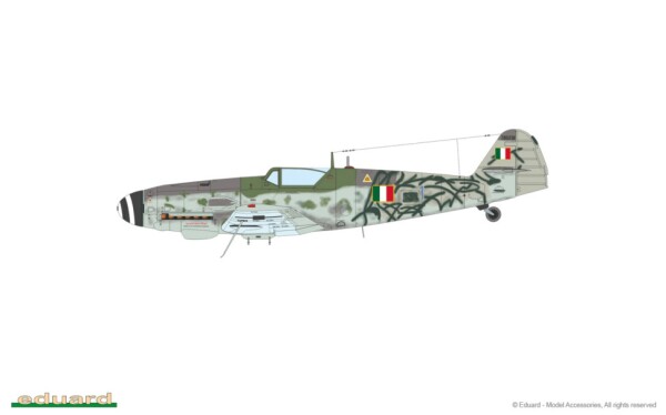 Збірна модель 1/48 Німецький винищувач Bf 109G-14/AS Eduard 82162 детальное изображение Самолеты 1/48 Самолеты