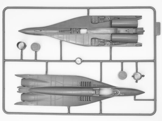 Сборная модель 1/72 «Охотник за РЛС», МиГ-29 &quot;9-13&quot; украинский истребитель с ракетами HARM ICM 72143 детальное изображение Самолеты 1/72 Самолеты