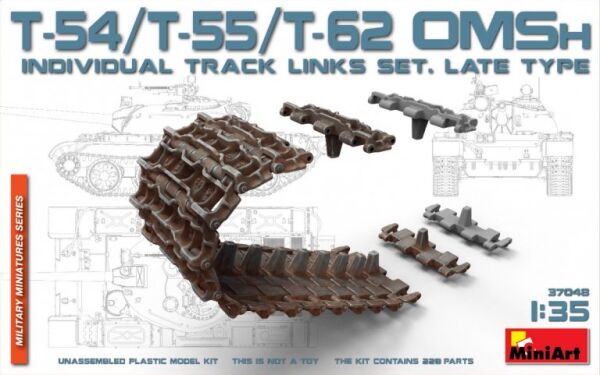 T-54,T-55,T-62 TRACK CHAINS. LATE TYPE детальное изображение Траки Афтермаркет