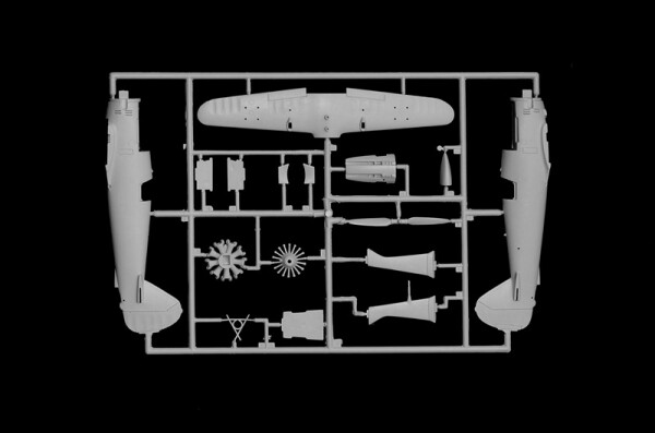 scale model 1/48 Aircraft Henschel Hs 123 Italeri 2819 детальное изображение Самолеты 1/48 Самолеты