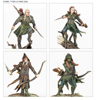 Ігровий набір LORD OF THE RINGS. MIDDLE-EARTH SBG: MIRKWOOD BATTLEHOST детальное изображение The Lord of the Rings 