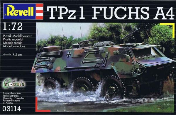 TPz 1 Fuchs детальное изображение Бронетехника 1/72 Бронетехника