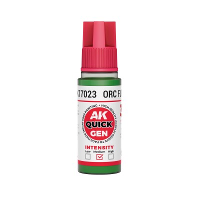 Акрилова фарба ORC FLESH / Плоть орка QUICK GEN COLOR AK-interactive AK 17023 детальное изображение Акриловые краски Краски