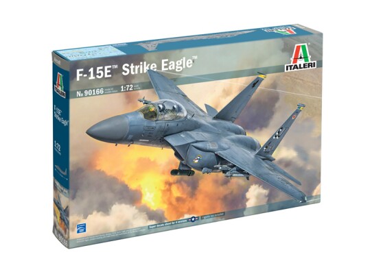 Сборная модель 1/72 Самолет Ф-15E Strike Eagle Italeri 90166 детальное изображение Самолеты 1/72 Самолеты