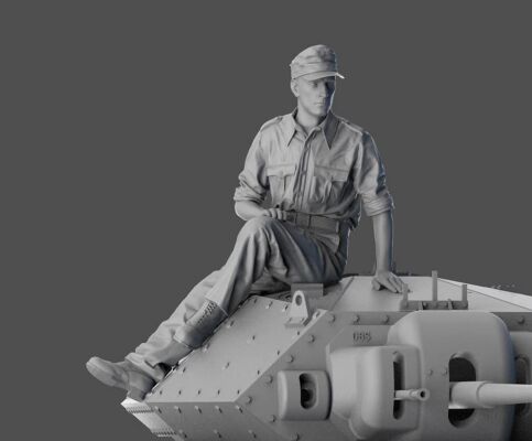 Assembled model 1/35 Crusder MKII tank BT-015 детальное изображение Бронетехника 1/35 Бронетехника