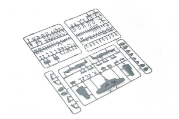 Сборная модель 1/72 Самолет Спитфайр Mk.IXc Эдуард 7466 детальное изображение Самолеты 1/72 Самолеты