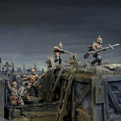 Ігровий набір PRUSSIAN STOSSTRUPPEN WARBAND Archon TCPM2012 детальное изображение Фигуры Archon