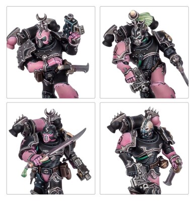 Ігровий набір Warhammer 40000 - EMPEROR'S CHILDREN: TORMENTORS детальное изображение Дети Императора Армии Хаоса