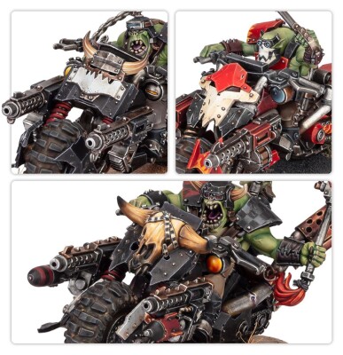 Игровой набор Warhammer 40000 - ORKS: WARBIKERS детальное изображение Орки Армии Ксеносов