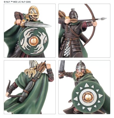 Ігровий набір LORD OF THE RINGS. MIDDLE-EARTH SBG: ROHAN BATTLEHOST детальное изображение The Lord of the Rings 