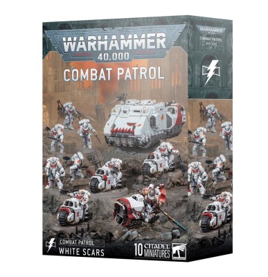 Ігровий набір Warhammer 40000 - COMBAT PATROL - WHITE SCARS детальное изображение Белые Шрамы Космические Десантники