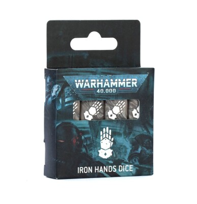 Ігрові куби Warhammer 40000: IRON HANDS DICE детальное изображение Кубы WARHAMMER 40,000