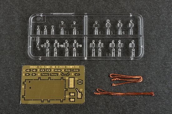 Збірна модель BMD-4M Airborne Infantry Fighting Vehicle детальное изображение Бронетехника 1/35 Бронетехника