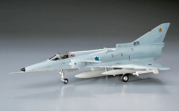 Збірна модель 1/72 Літак Kfir C2 Hasegawa 00237 детальное изображение Самолеты 1/72 Самолеты