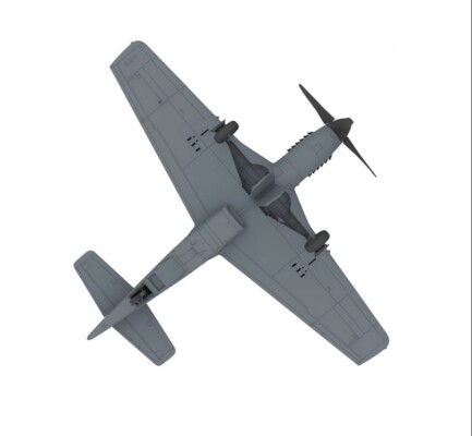 Сборная модель 1/48 самолет PLA P-51D/K Мустанг (парад 1949г) Bronco 4010 детальное изображение Самолеты 1/48 Самолеты